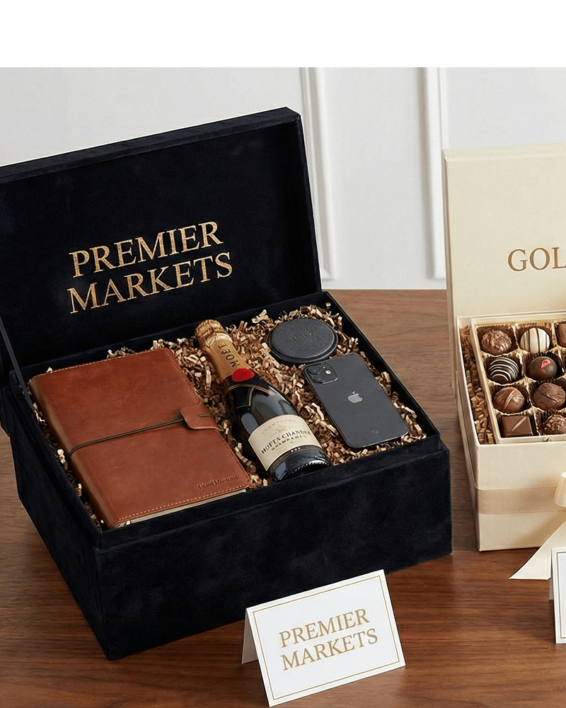 Bespoke welcome gifts tailored to your tier.